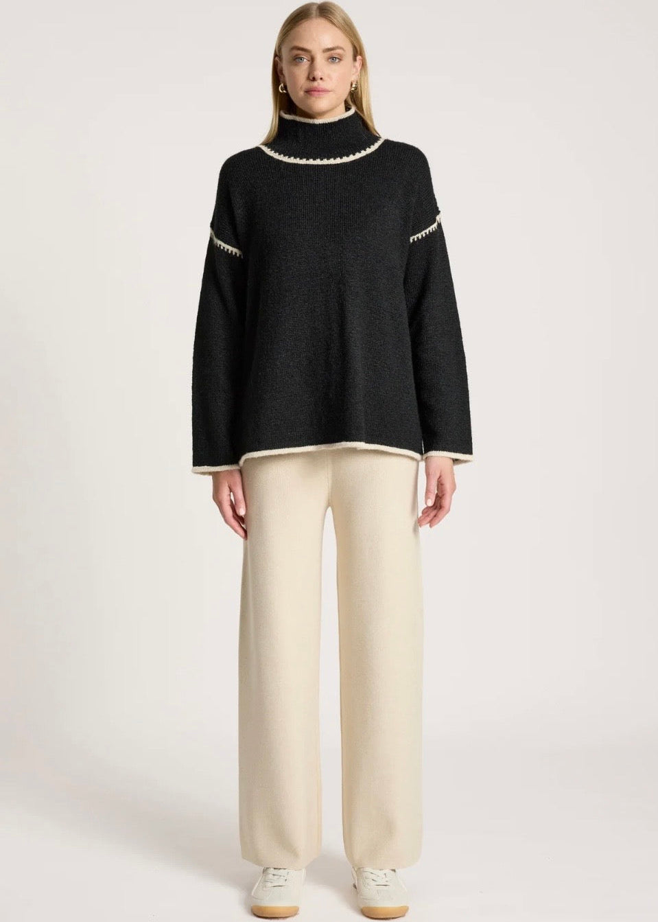 Orin Jumper ~ Black/Dune