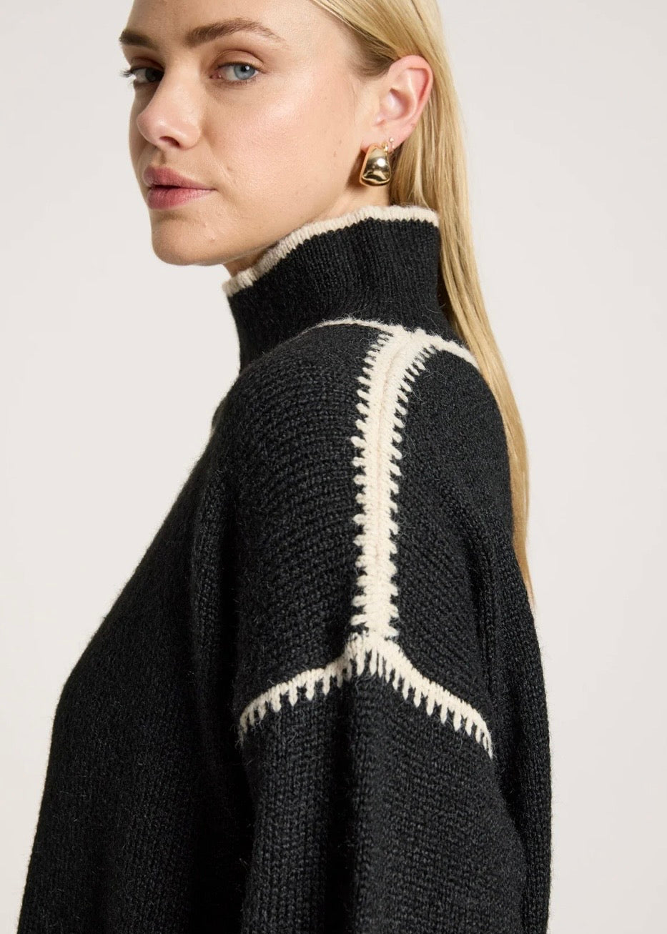 Orin Jumper ~ Black/Dune