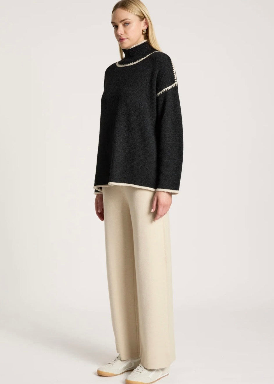 Orin Jumper ~ Black/Dune