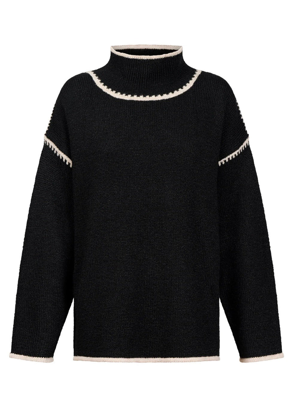Orin Jumper ~ Black/Dune