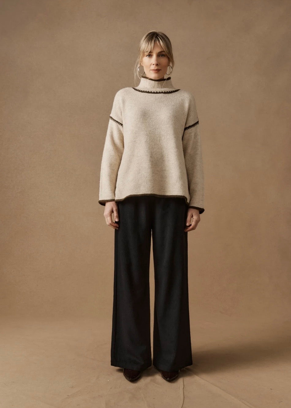 Orin Jumper ~ Dune/Olive