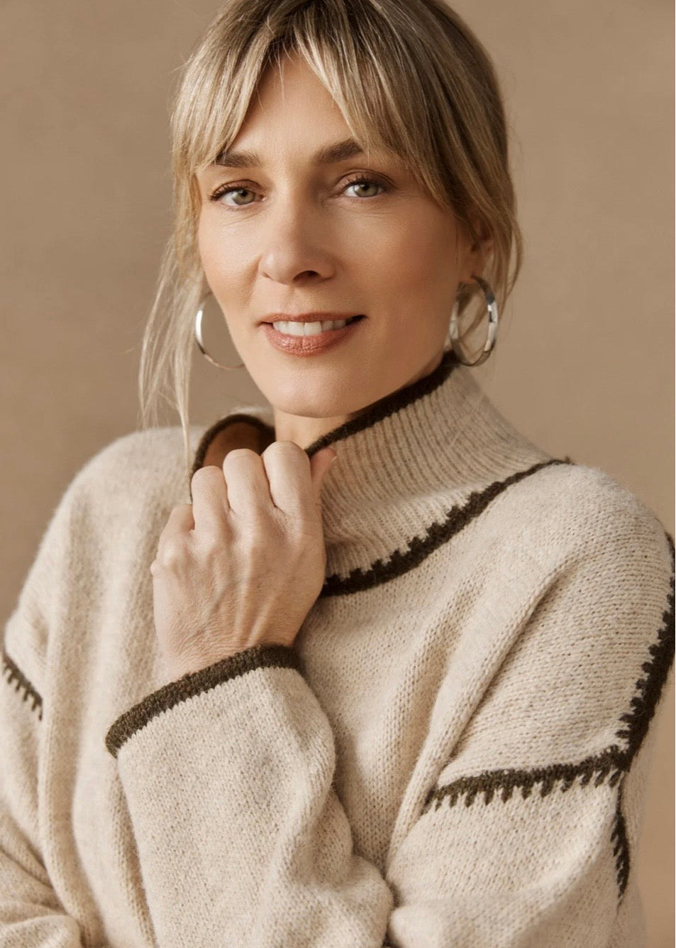Orin Jumper ~ Dune/Olive