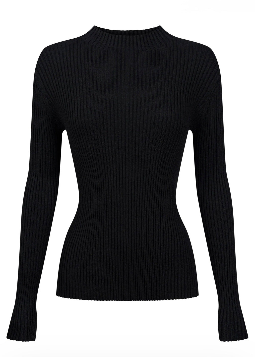 Juno Knit Top ~ Onyx