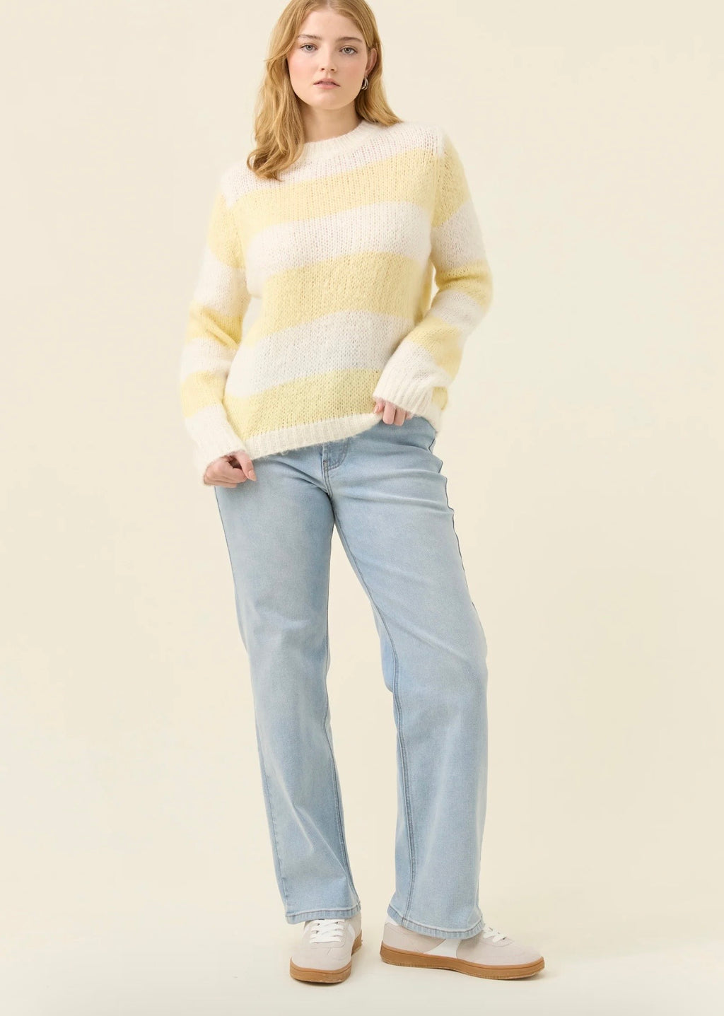 Pallas Stripe Jumper ~ Butter