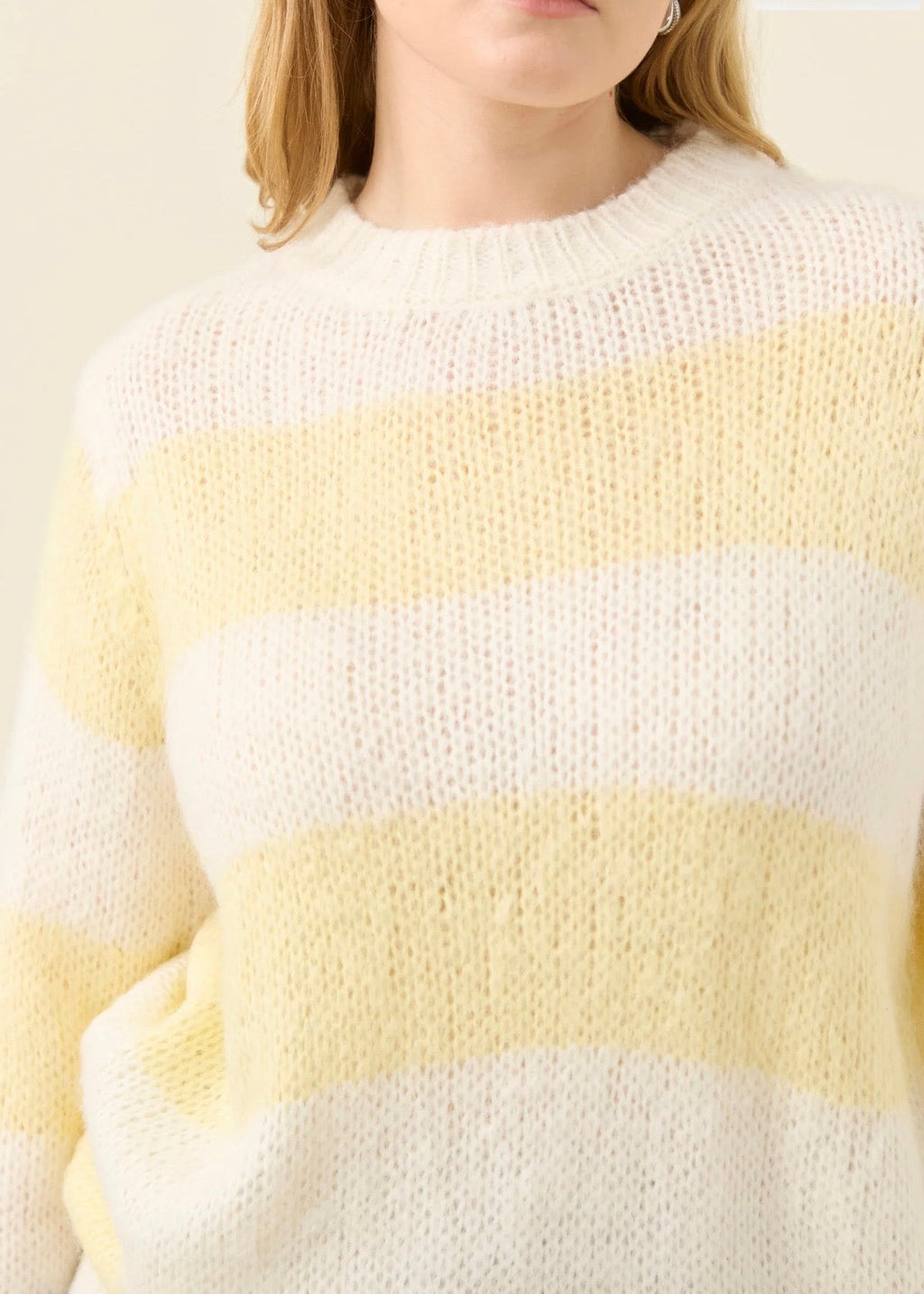 Pallas Stripe Jumper ~ Butter