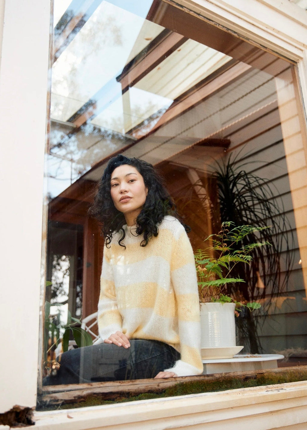 Pallas Stripe Jumper ~ Butter