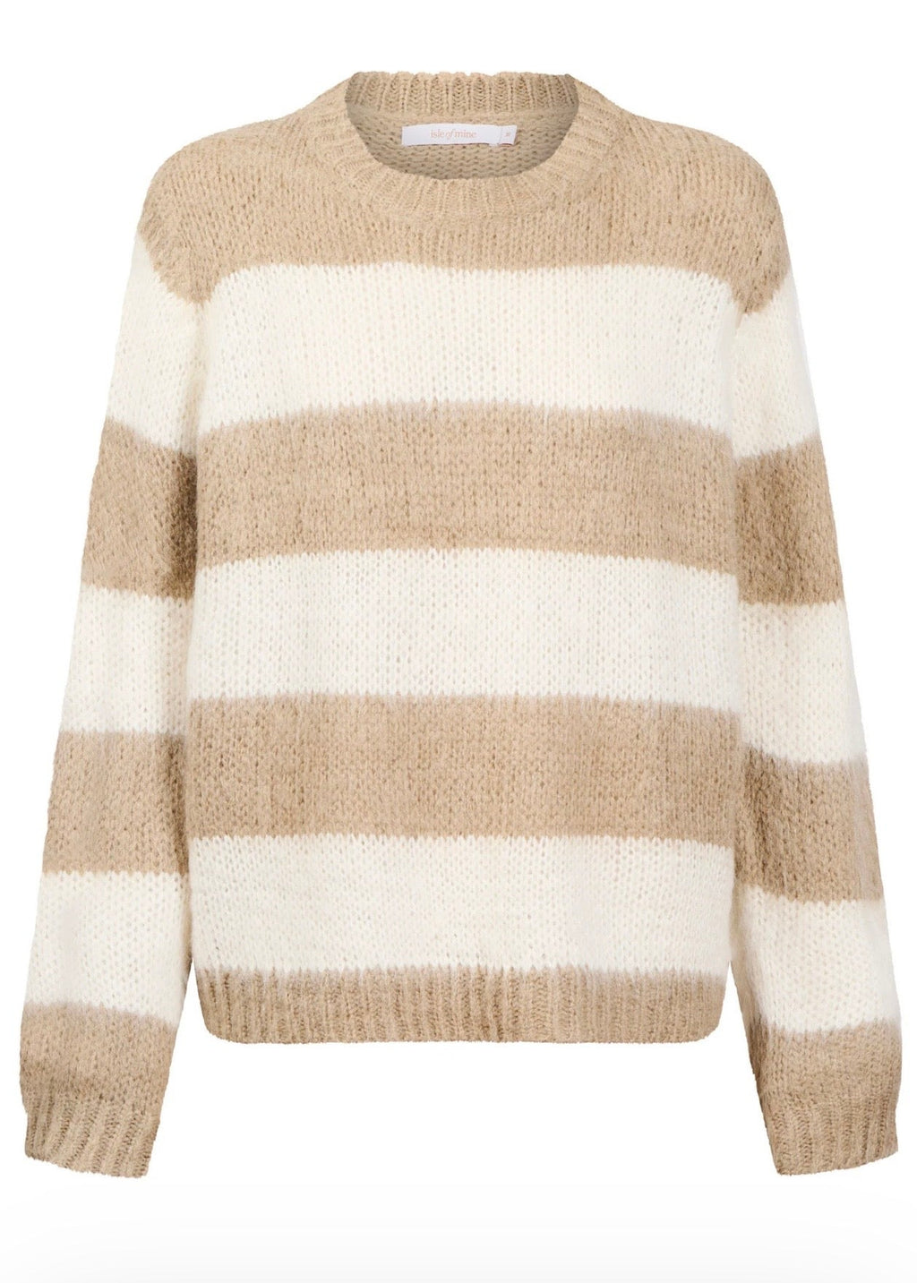 Pallas Stripe Jumper ~ Stone