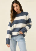 Pallas Stripe Jumper ~ Navy