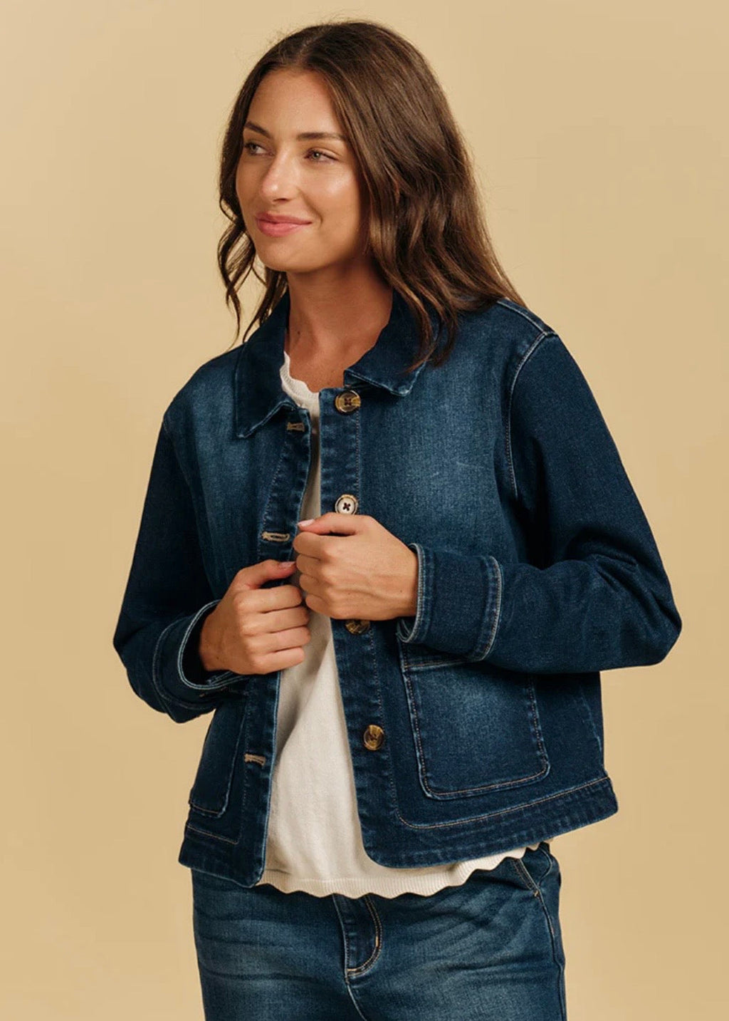 Coco Denim Jacket ~ Indigo