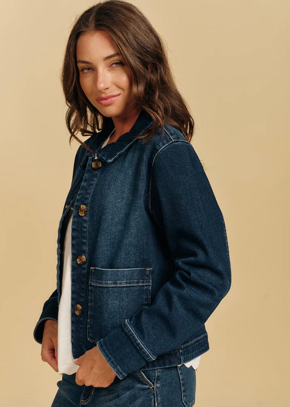 Coco Denim Jacket ~ Indigo