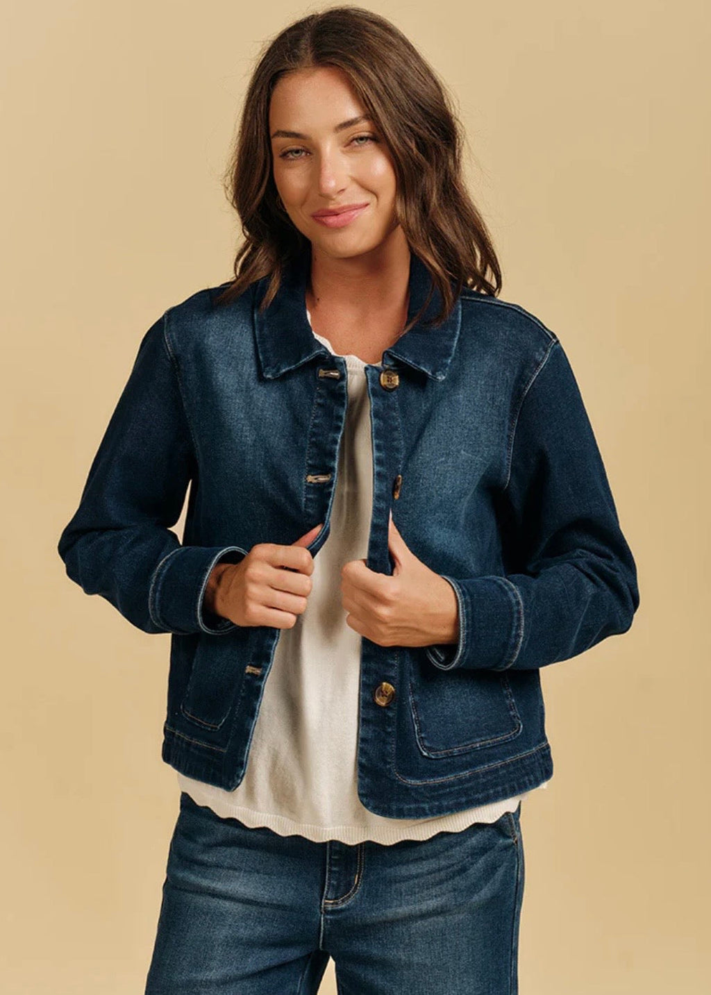 Coco Denim Jacket ~ Indigo