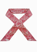 Neck Scarf ~ Melon Leopards Palms