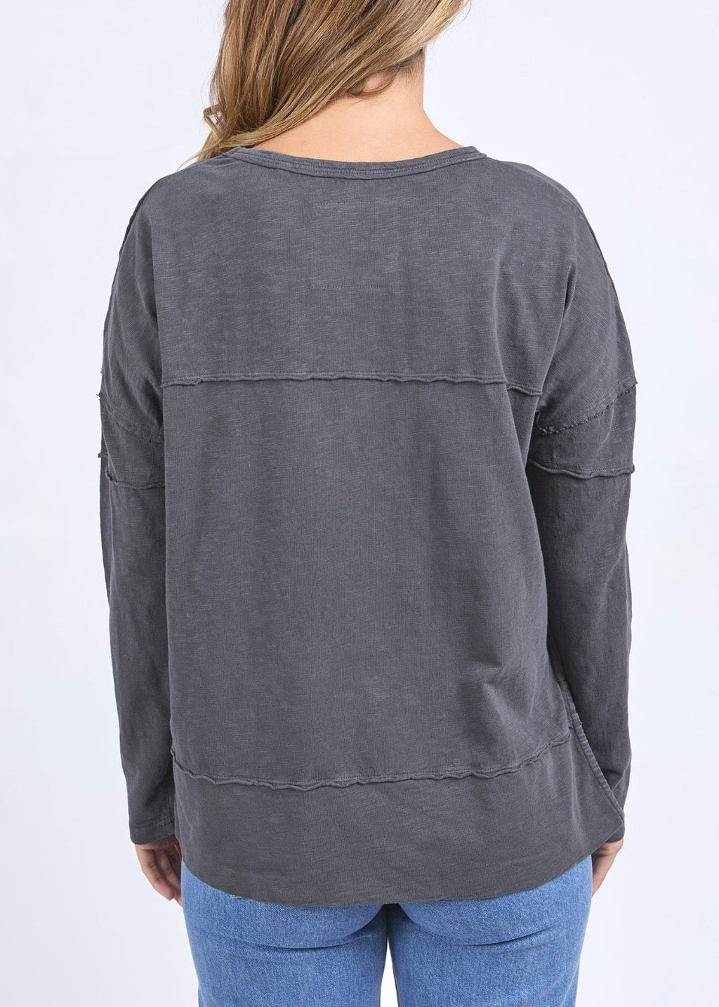 Jayne Throw On Top ~ Charcoal