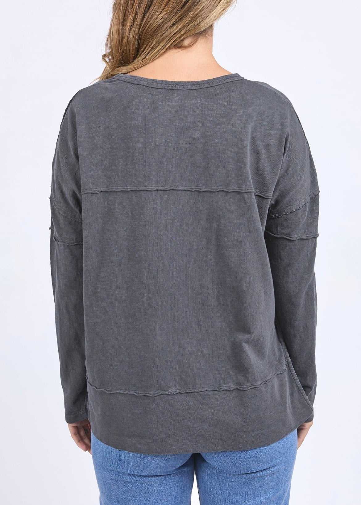 Jayne Throw On Top ~ Charcoal