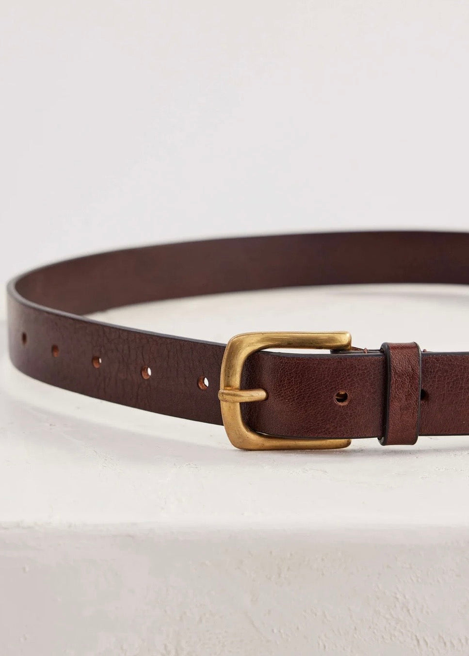 Belt 01 Leather ~ Espresso