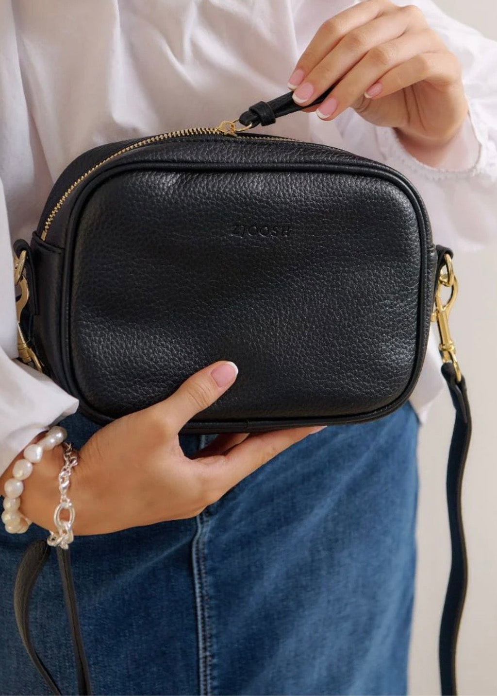 Ruby Sports Cross Body Bag ~ Black