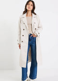 Kensington Trench Coat ~ Bone