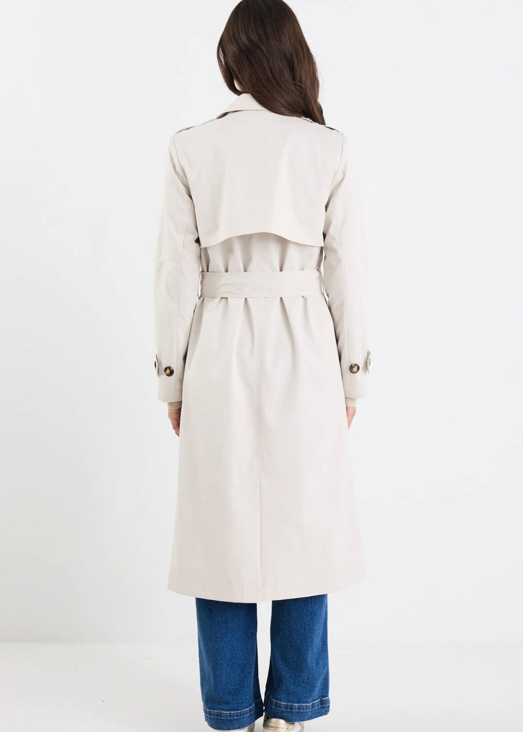 Kensington Trench Coat ~ Bone