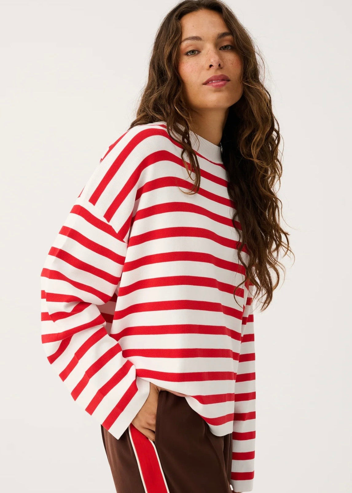 Rae Knit ~ Siren Stripe
