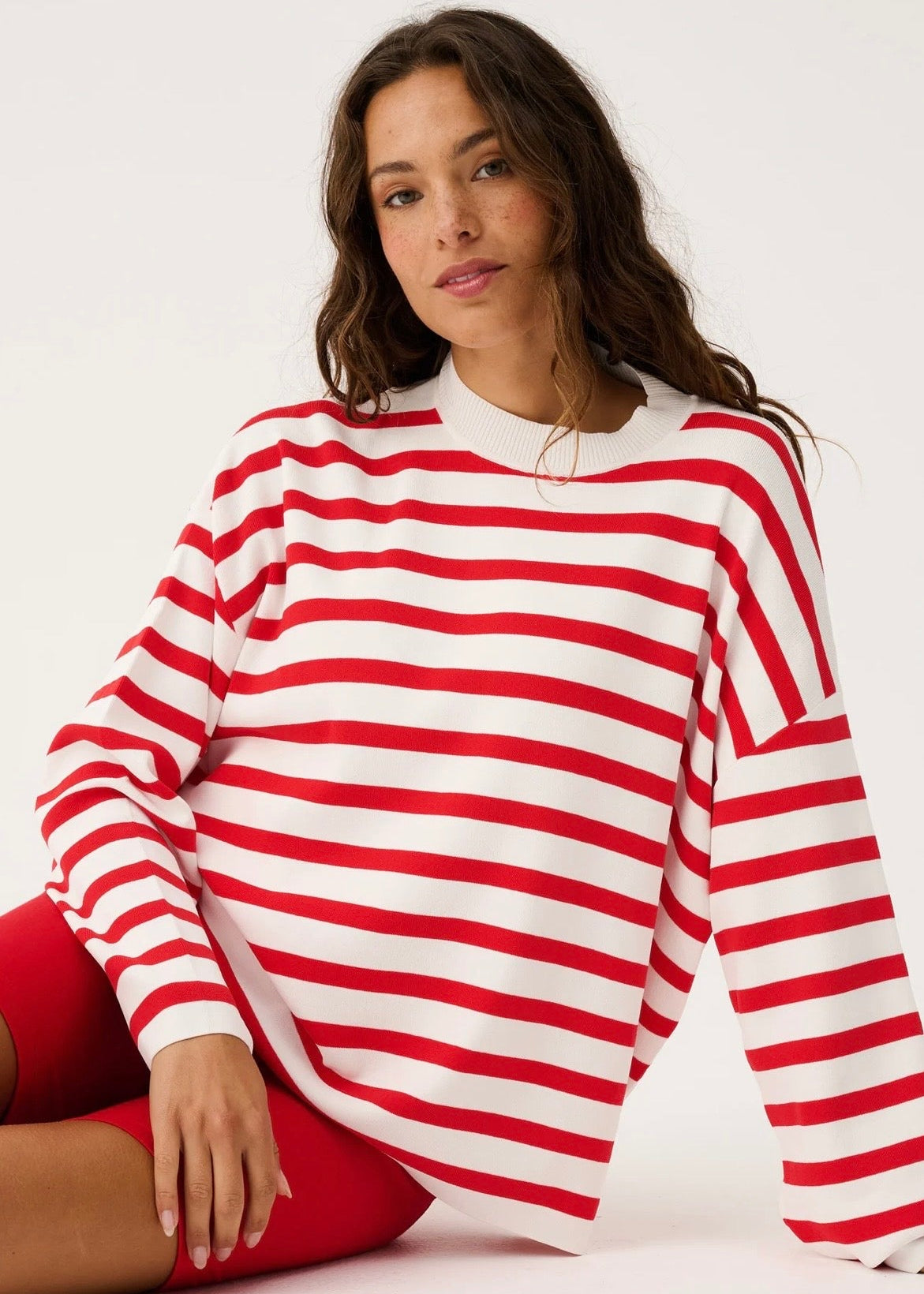 Rae Knit ~ Siren Stripe