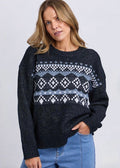 Panorama Knit ~ Navy