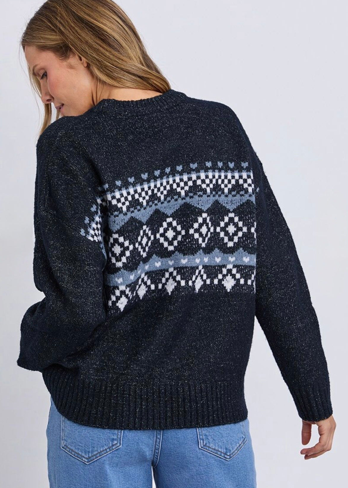 Panorama Knit ~ Navy