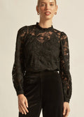 Glint Top ~ Black