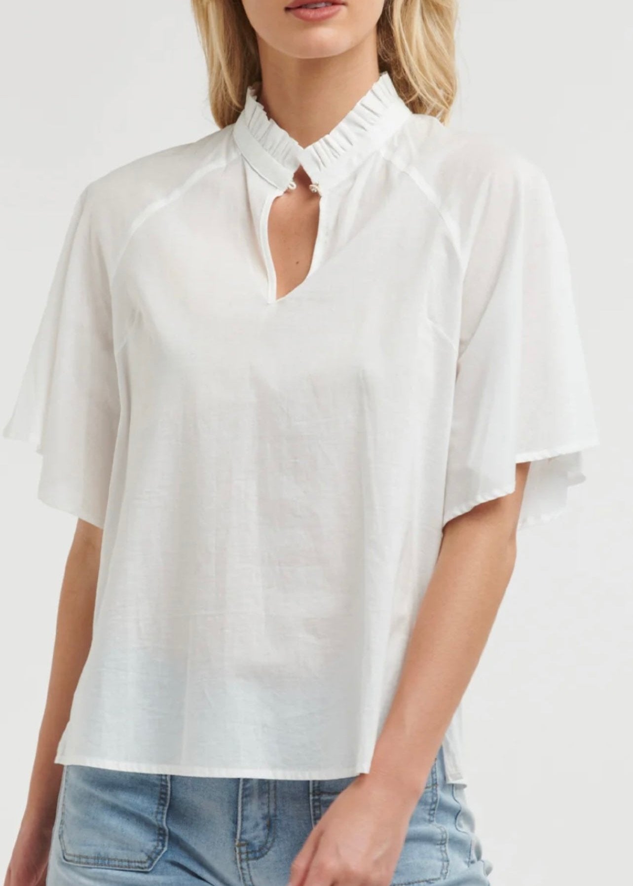 Tully Top ~ White