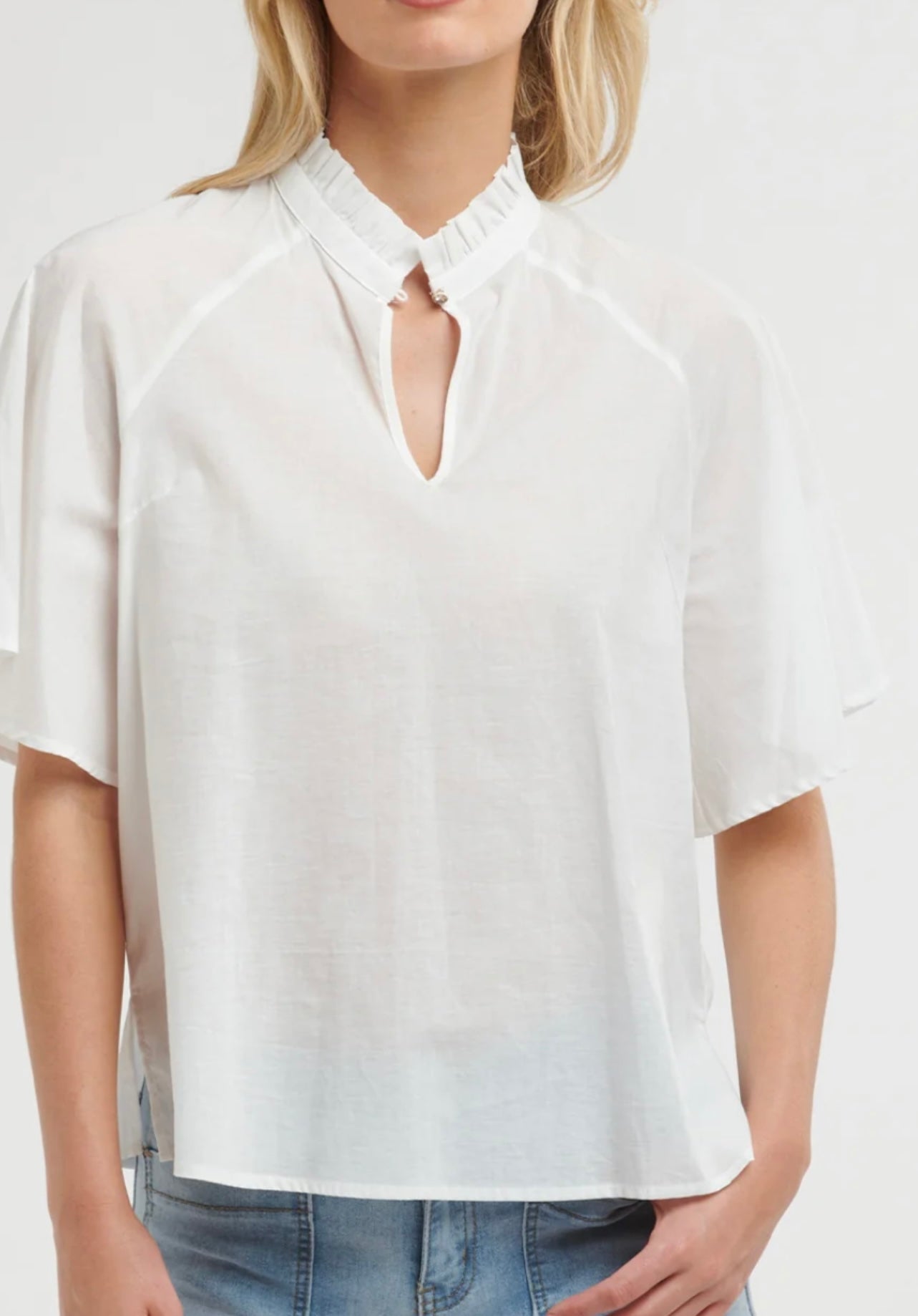 Tully Top ~ White