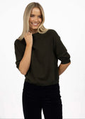 Grace Top ~ Moss