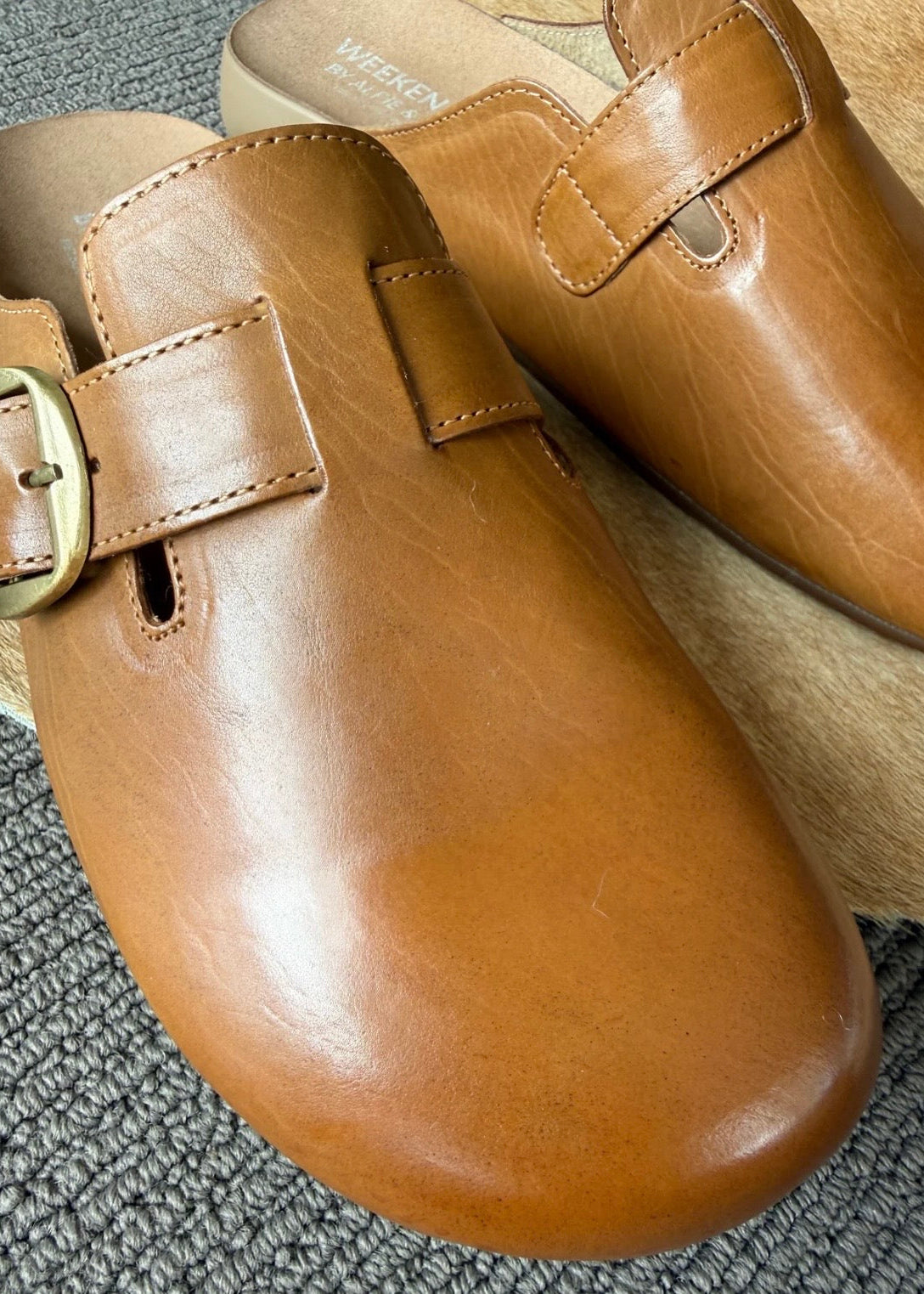 Totty Slide ~ Burnished Tan