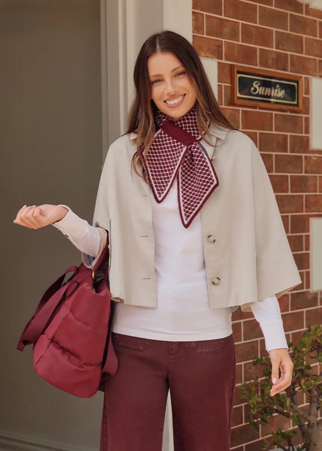 Mia Swing Jacket ~ Stone