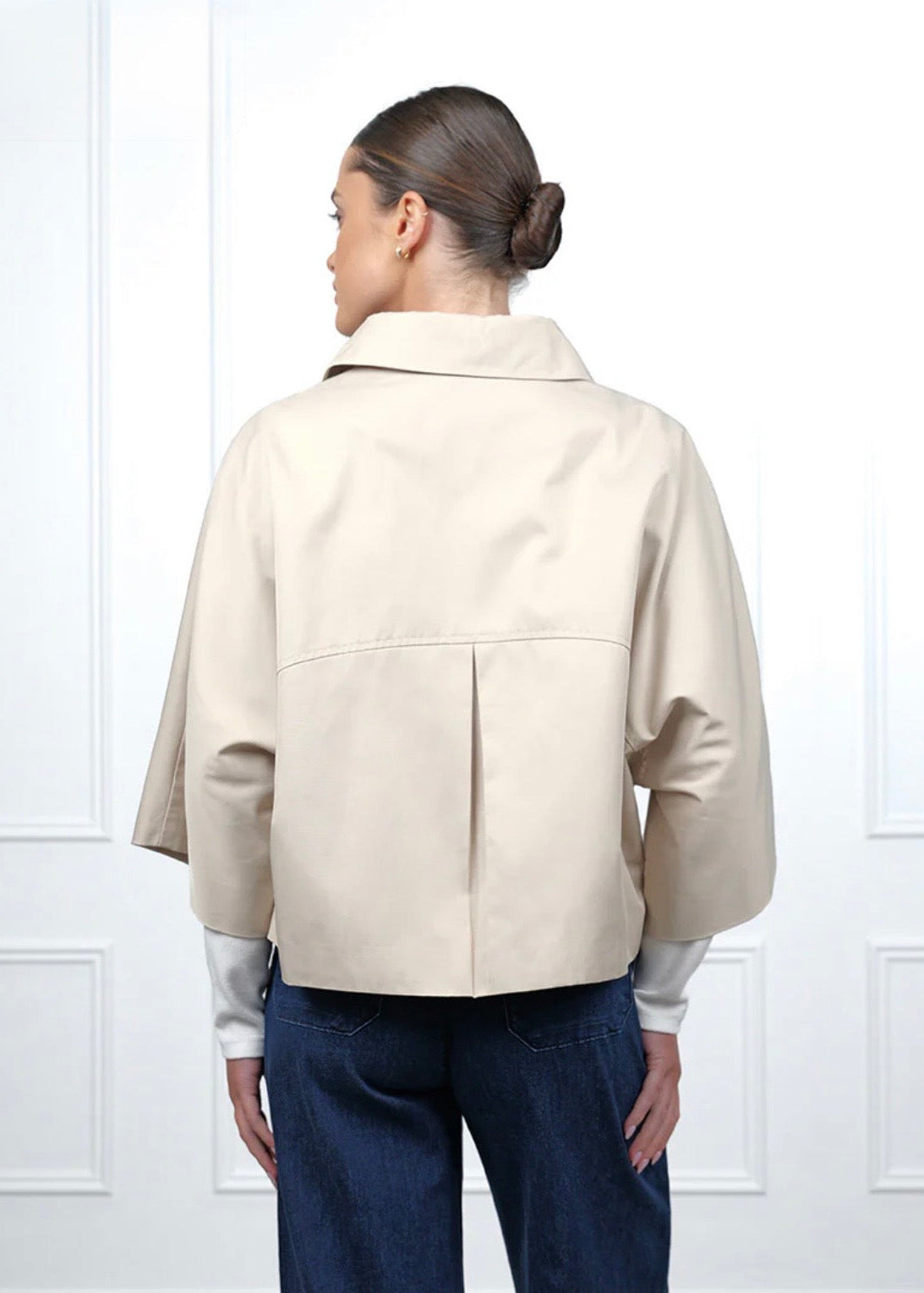 Mia Swing Jacket ~ Stone