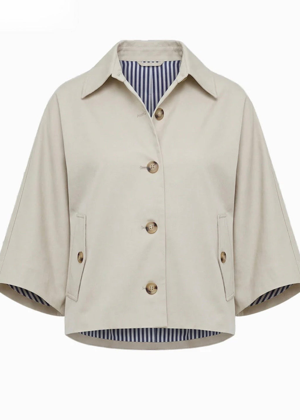 Mia Swing Jacket ~ Stone