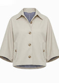 Mia Swing Jacket ~ Stone