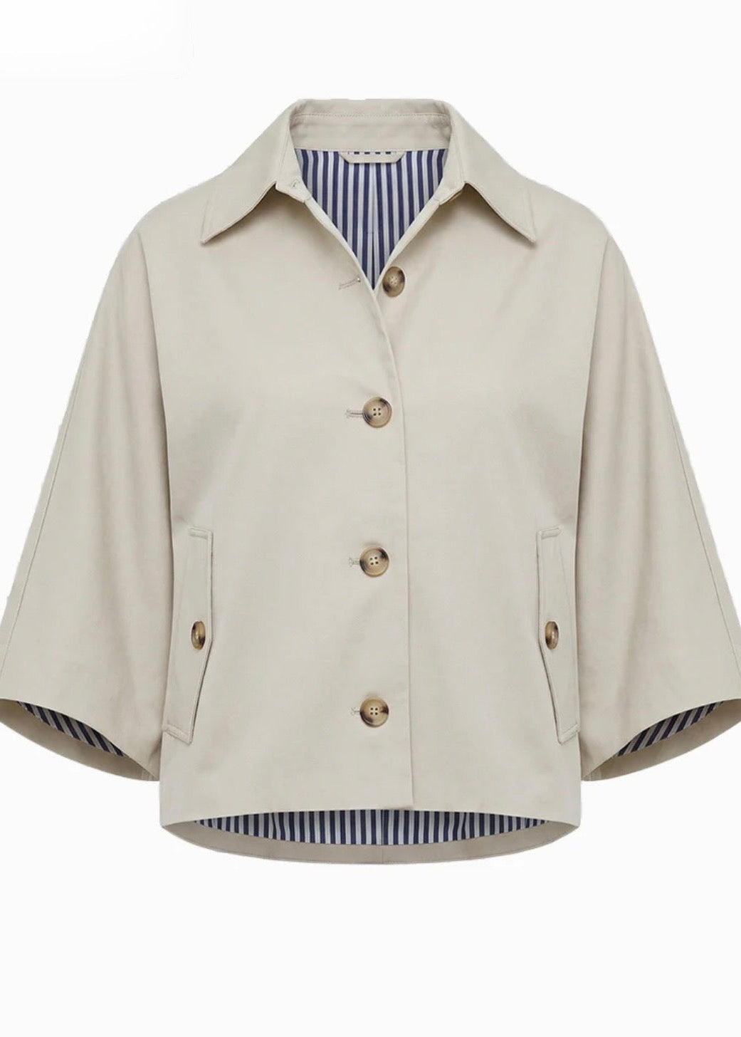 Mia Swing Jacket ~ Stone