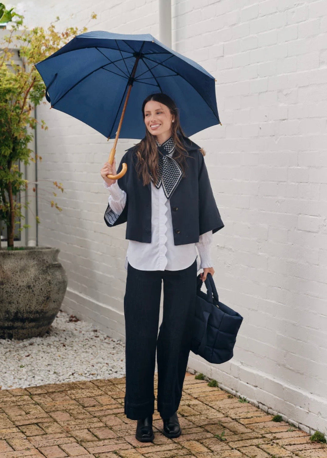 Mia Swing Jacket ~ Navy