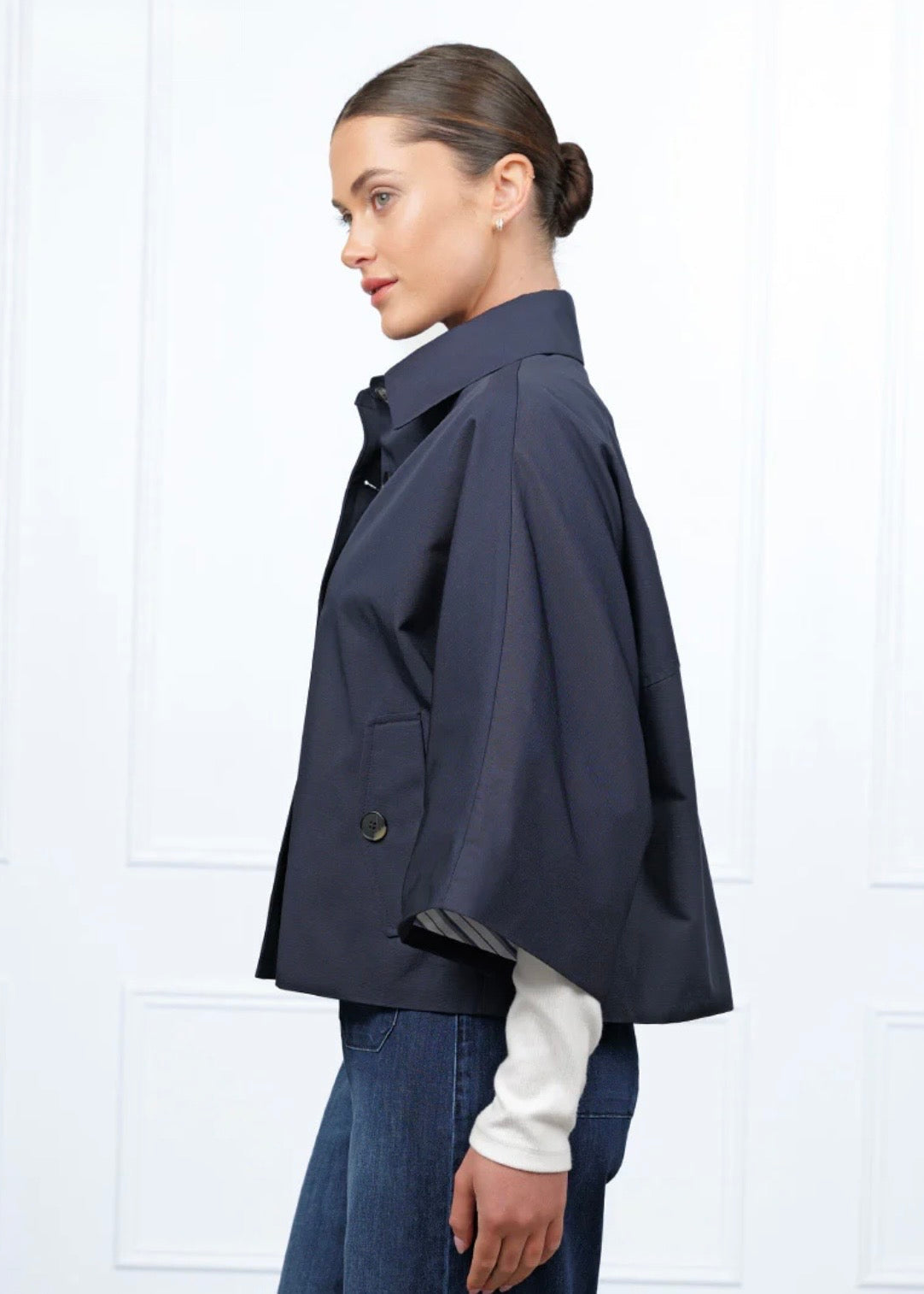 Mia Swing Jacket ~ Navy