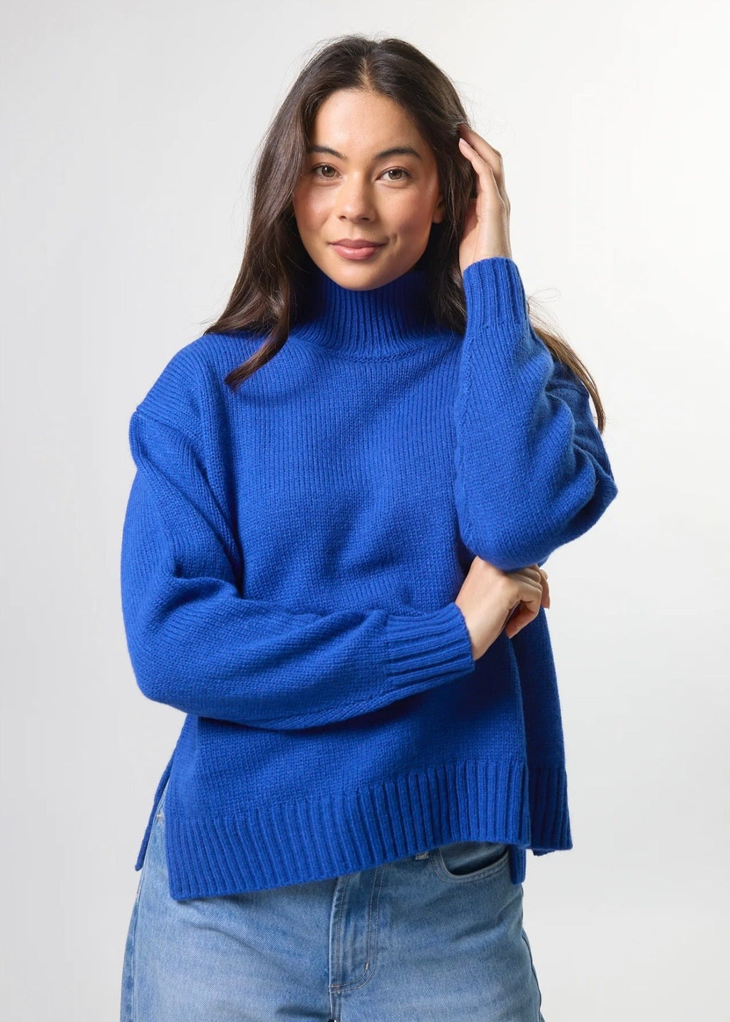 Tessa Knit ~ Brillant Blue