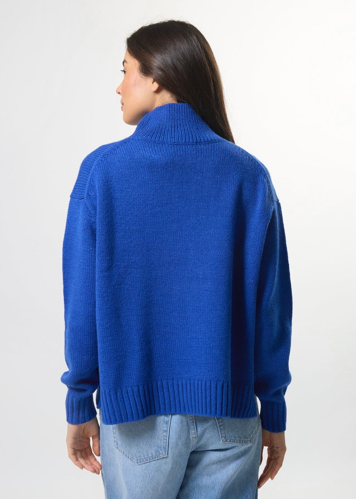 Tessa Knit ~ Brillant Blue