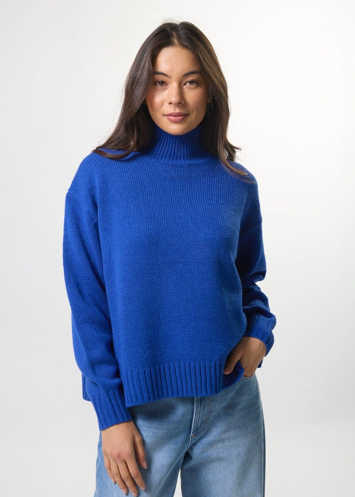 Tessa Knit ~ Brillant Blue