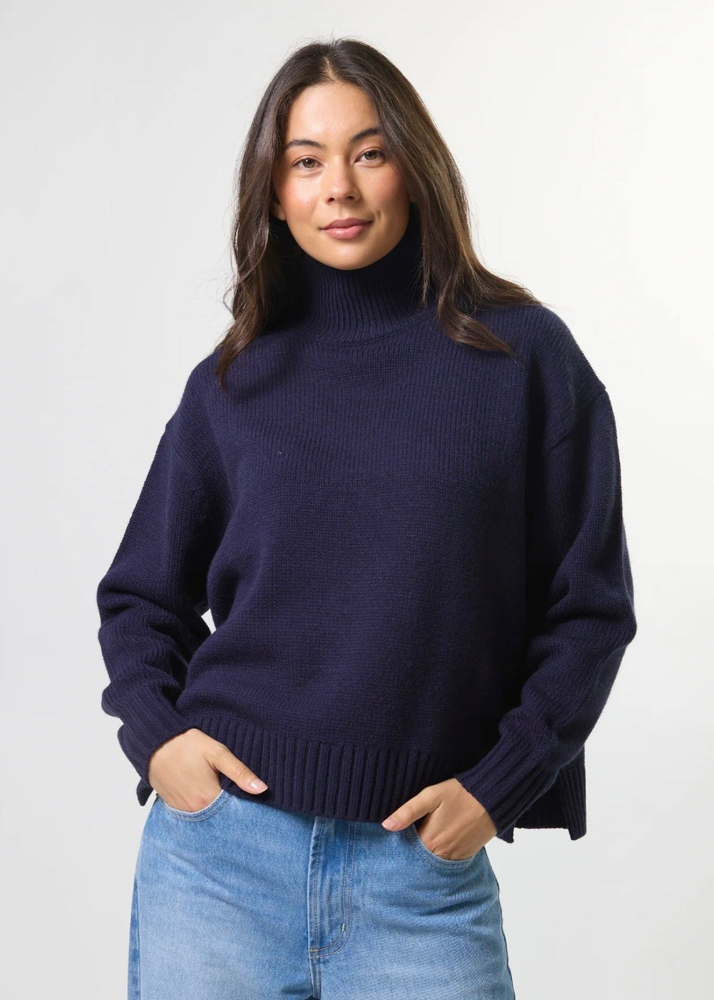 Tessa Knit ~ Navy