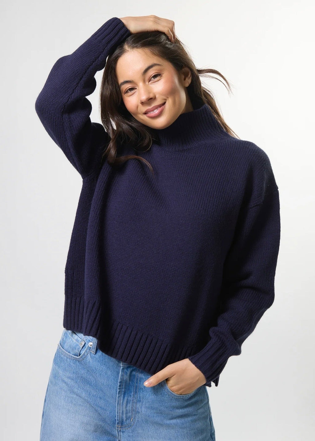 Tessa Knit ~ Navy