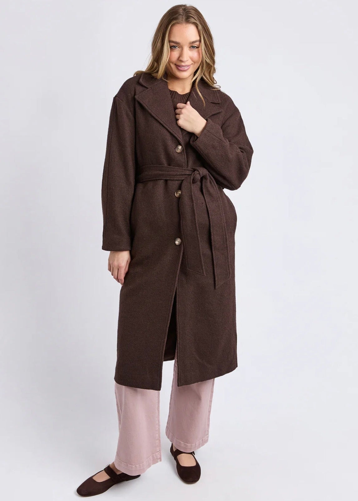 Whistler Coat ~ Coffee