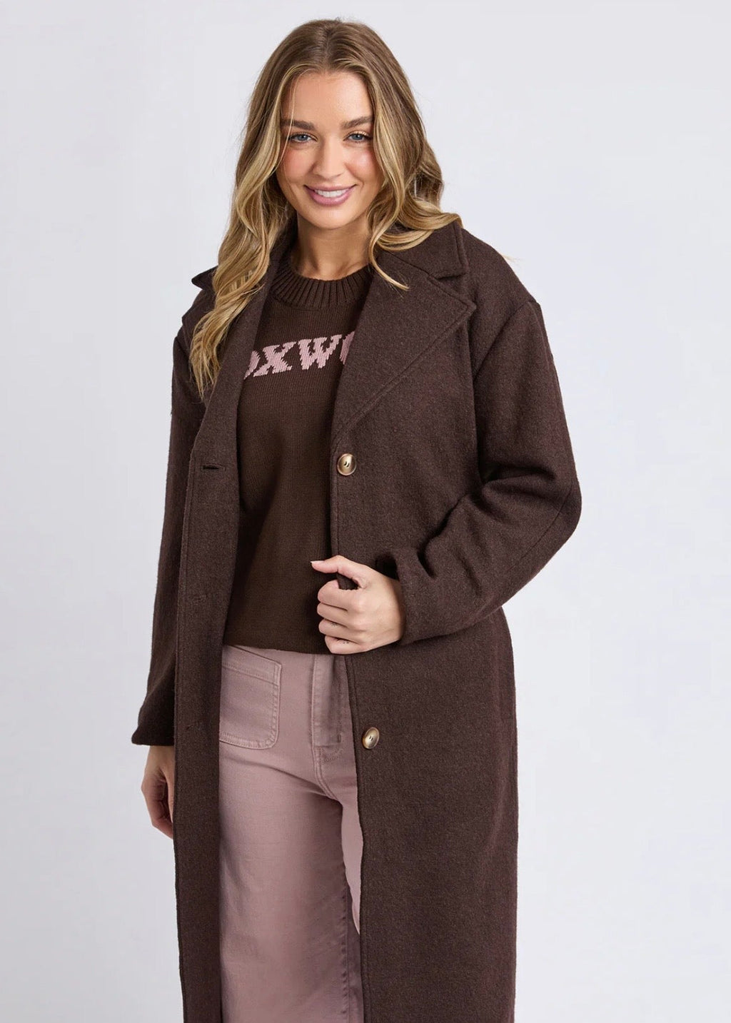Whistler Coat ~ Coffee