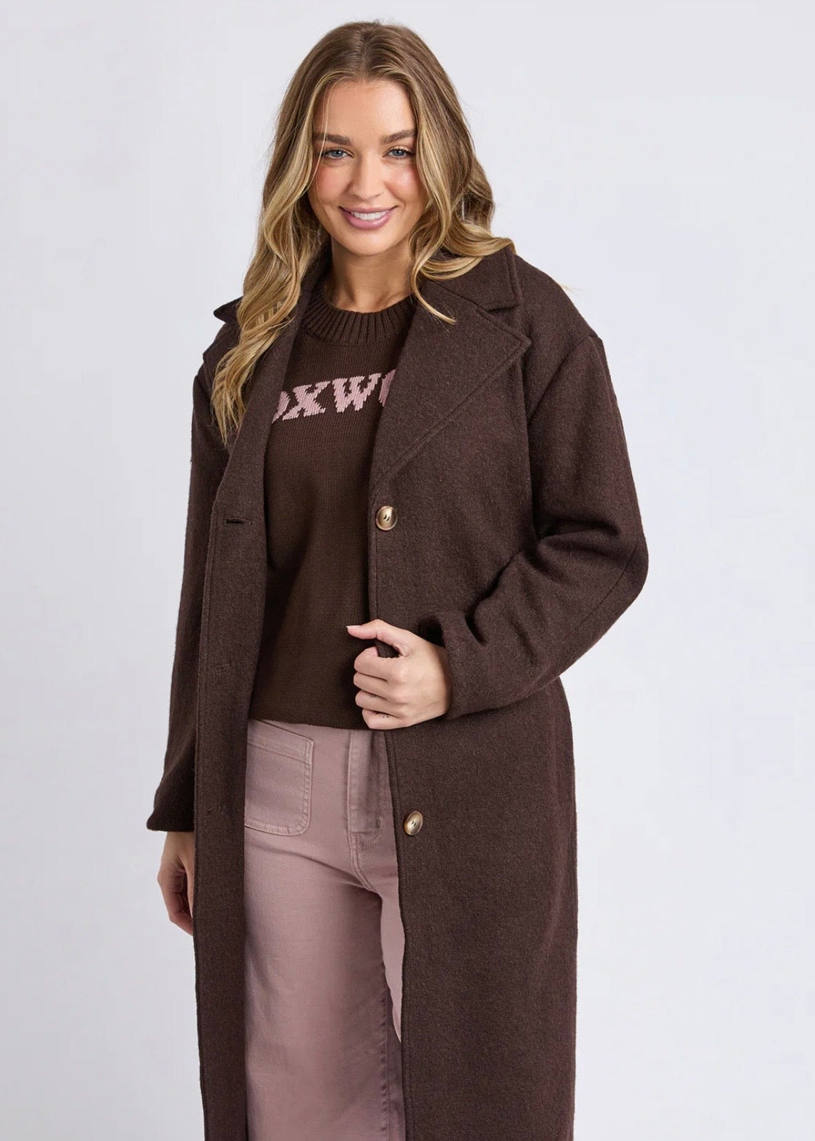Whistler Coat ~ Coffee