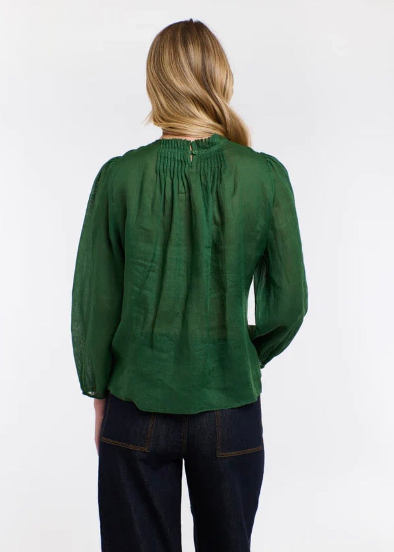 Ariel Long Sleeve Top ~ Moss
