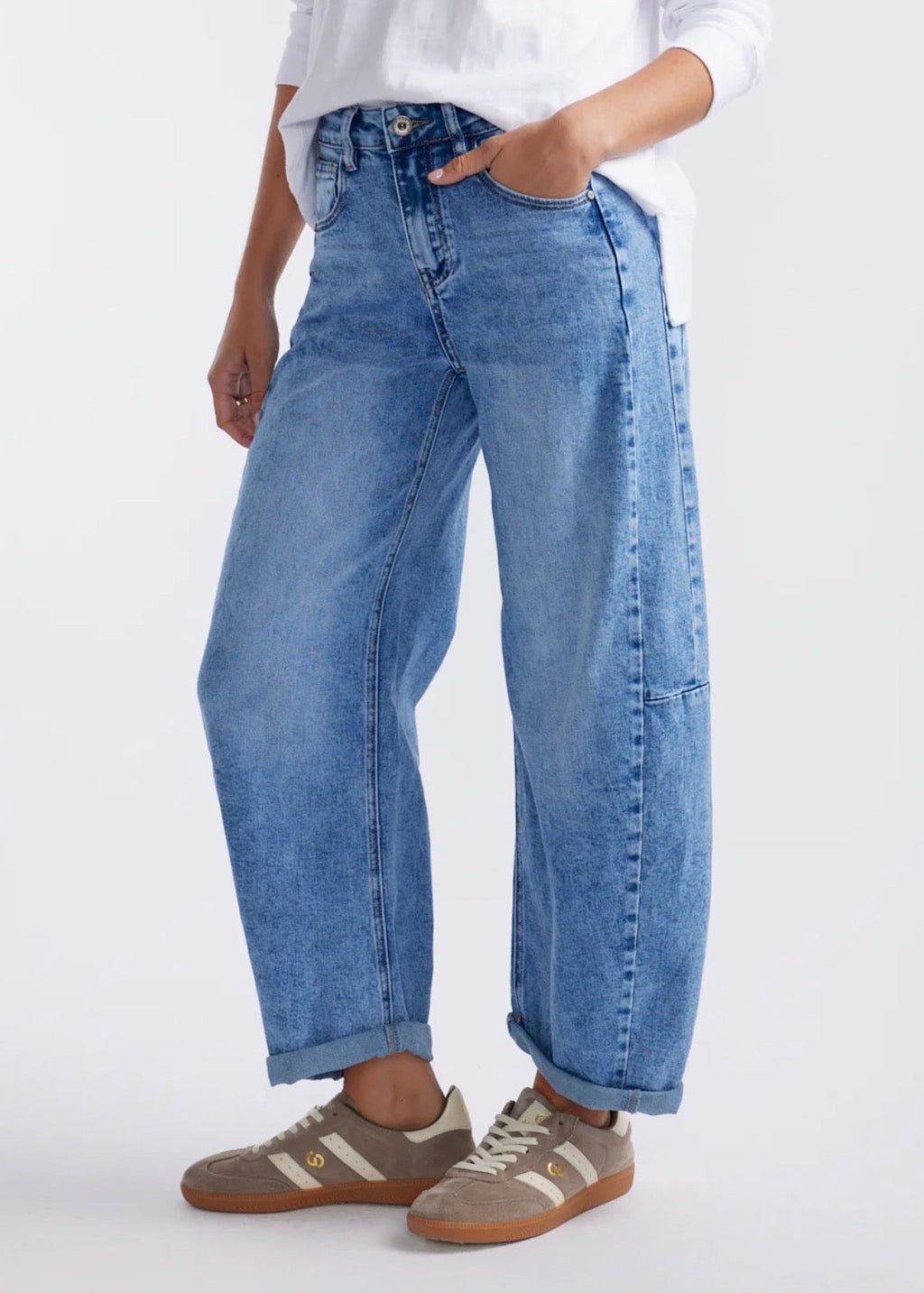 Idaho Barrel Jean ~ Denim