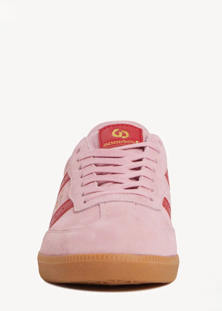 2001 Parallel Sneaker ~ Pink Suede/Red Leather
