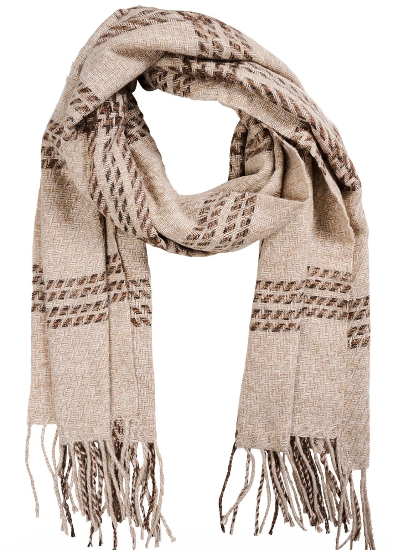 Lennon Scarf ~ Ivory